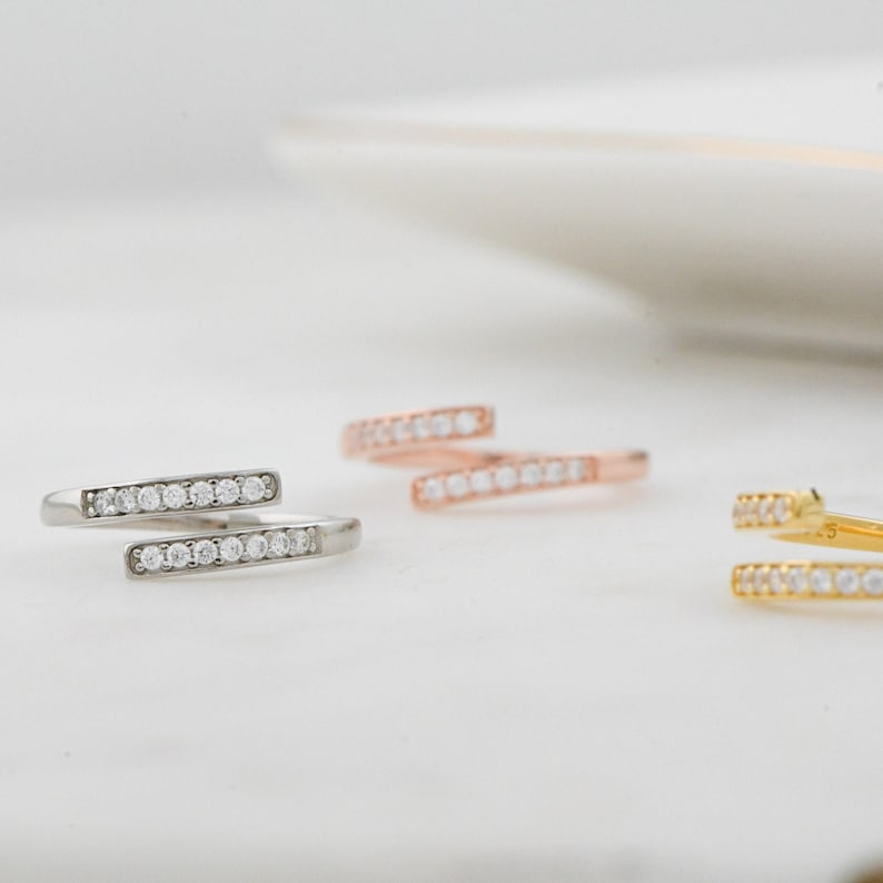 Dainty Diamond Stacking Ring