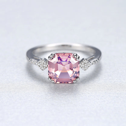 925 Silver Morgan Stone Gemstone Ring Jewelry