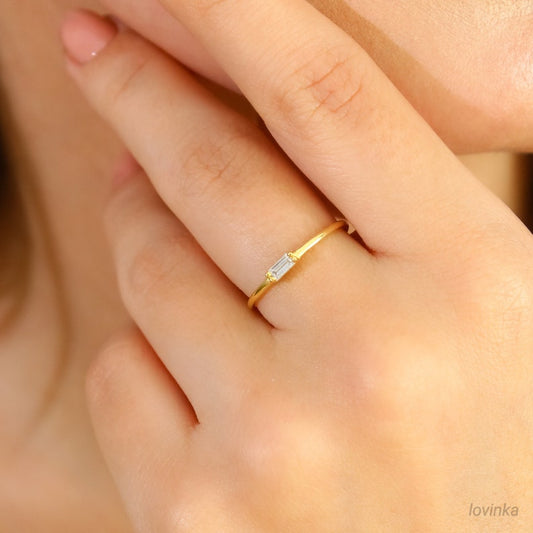 Baguette Diamond Ring