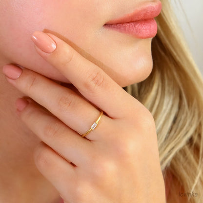 Baguette Diamond Ring