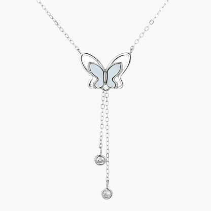 Female Butterfly Clavicle Pendant Necklace Fairy Jewelry Female