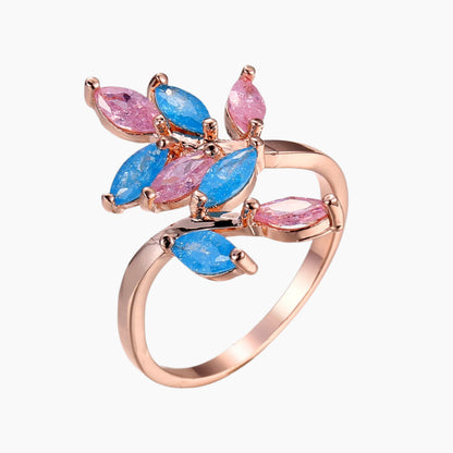 Ice Flower Zircon Jewelry Ring Jewelry