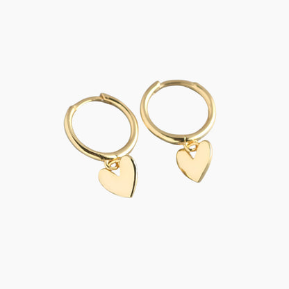 Love Heart Earrings Premium Temperament Earrings Jewelry