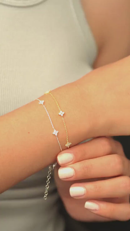 Minimalist Gemstone Bracelet
